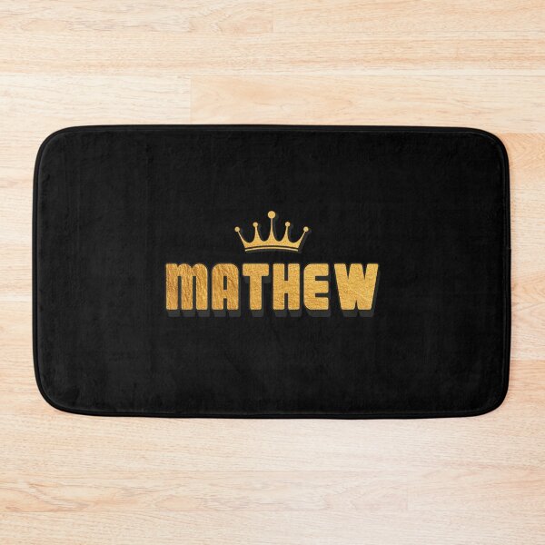 Item preview, Mathew Personalized Funny Custom Name Design for Men, Teens, and Boys designed and sold by Watsonarts.