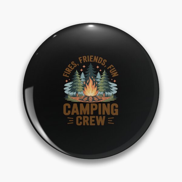 Item preview, Fires Friends Fun Camping Crew Summer Camp Campfire Vacation designed and sold by TAYLOROUSDALE.
