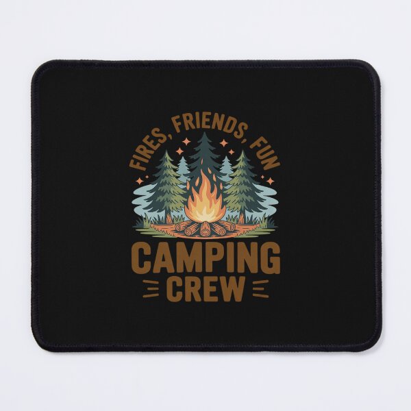 Item preview, Fires Friends Fun Camping Crew Summer Camp Campfire Vacation designed and sold by TAYLOROUSDALE.