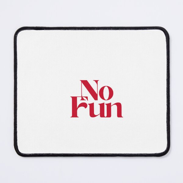 Item preview, Modern Red No Fun Quote Sarcastic Design designed and sold by clairebyc.