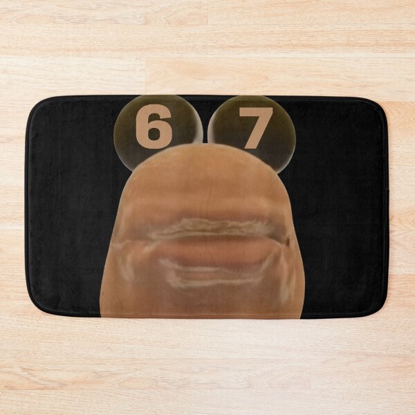 Item preview, Goofy Worm Face 67 6 7 with Number Eyes T-Shirt designed and sold by LashondaGreen89.
