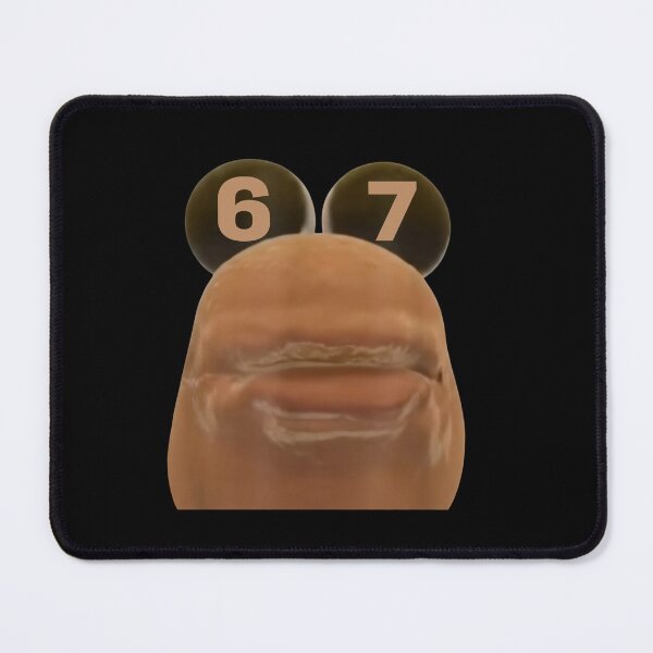 Item preview, Goofy Worm Face 67 6 7 with Number Eyes T-Shirt designed and sold by LashondaGreen89.