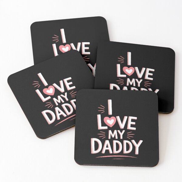 Item preview, I Love My Daddy Best Dad Ever Father's Day designed and sold by countntenov.