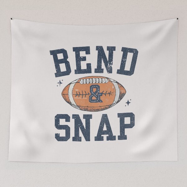 Item preview, Funny Game Day Touchdown Season Cute Bend and Snap Football  designed and sold by ArleneRowe.