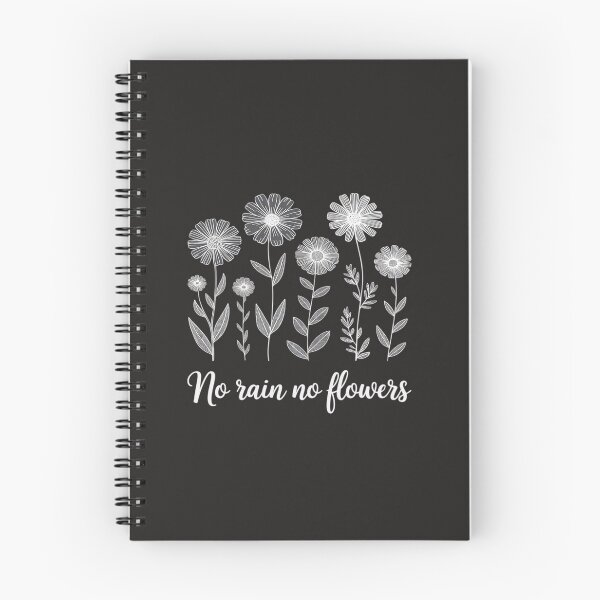Item preview, Floral  No Rain No Flowers designed and sold by TAYLOROUSDALE.