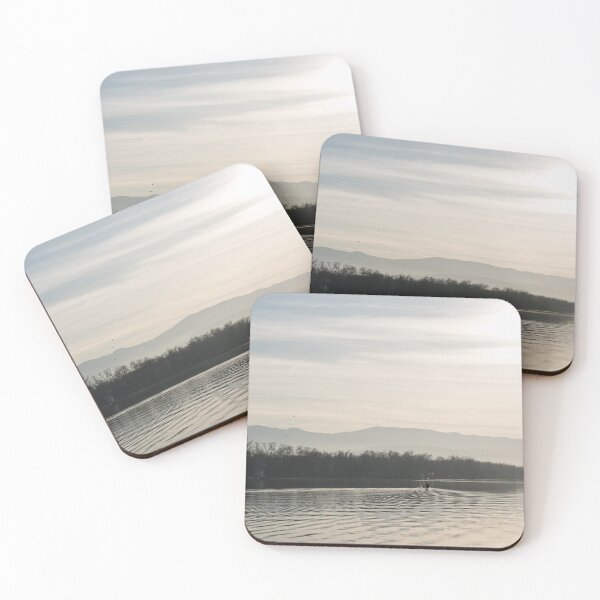 Item preview, Tranquil Morning Paddle on Placid Lake designed and sold by Georgia Mizuleva.