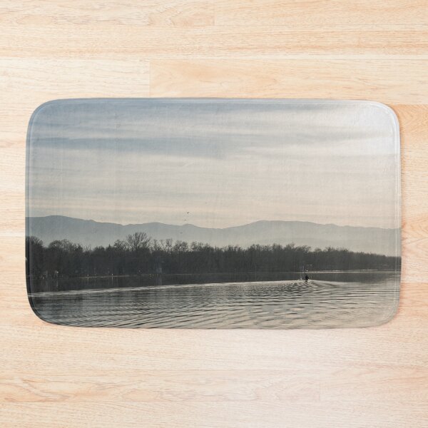 Item preview, Tranquil Morning Paddle on Placid Lake designed and sold by Georgia Mizuleva.
