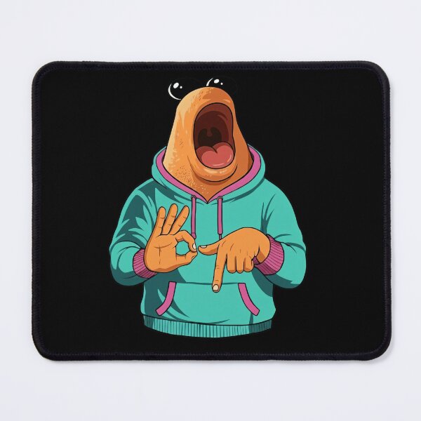 Item preview, 67 6 7 Cartoon Worm Meme Hands Hoodie Shirt designed and sold by LashondaGreen89.