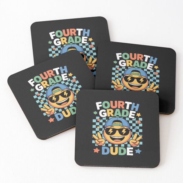 Item preview, Fourth Grade Dude Back to School First Day of 4th Grade Boys designed and sold by TAYLOROUSDALE.