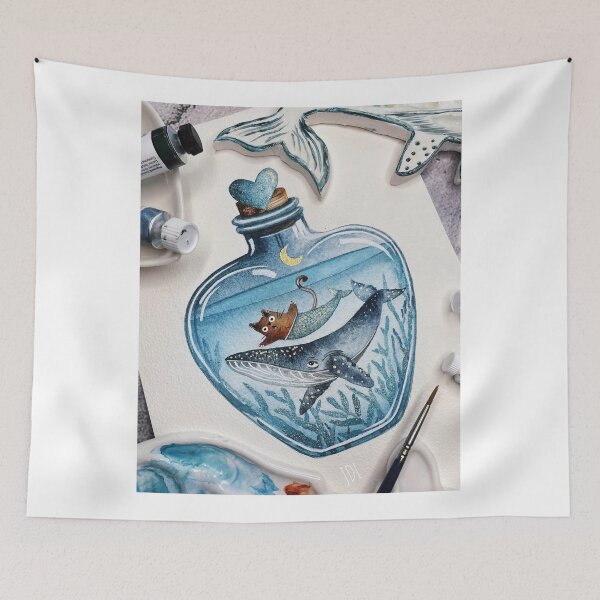 Item preview, Cosmic Whale Dream designed and sold by Patrycjabeauty.