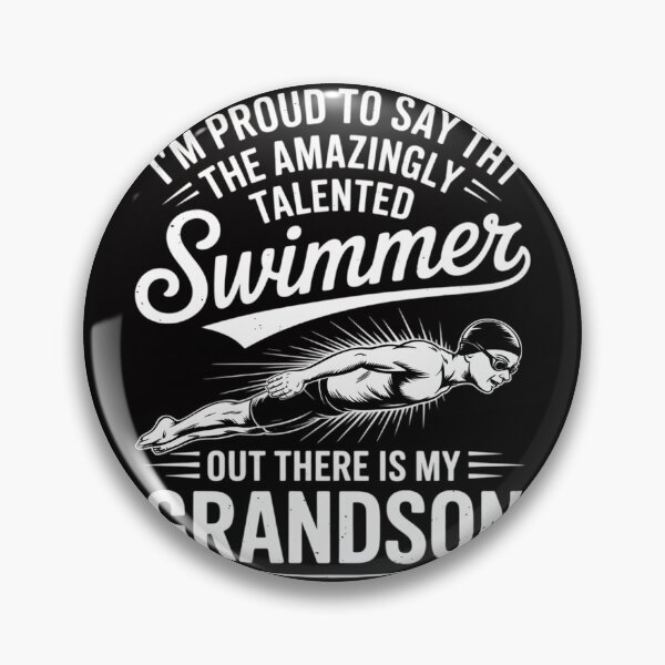 Item preview, Talented Swimmer Out There Is My Grandson Swimming designed and sold by gerardostokes.