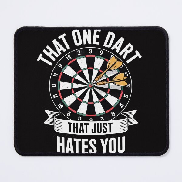 Item preview, That One Dart That Just Hates You Darts Problems Black Modern Sports designed and sold by gerardostokes.