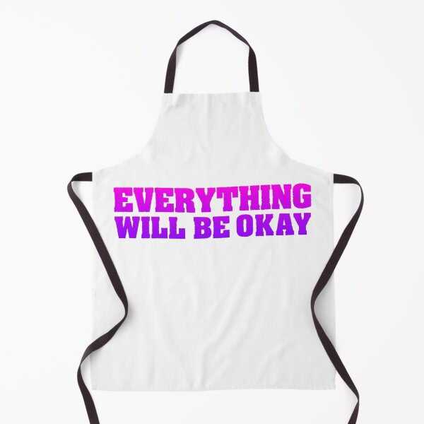 Item preview, Everything Will Be Okay, Pink Gradient Bold designed and sold by Memes N Lore .