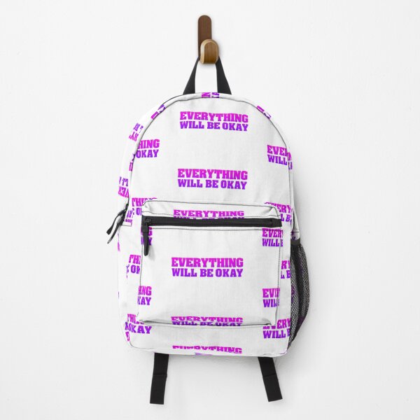 Item preview, Everything Will Be Okay, Pink Gradient Bold designed and sold by Memes N Lore .