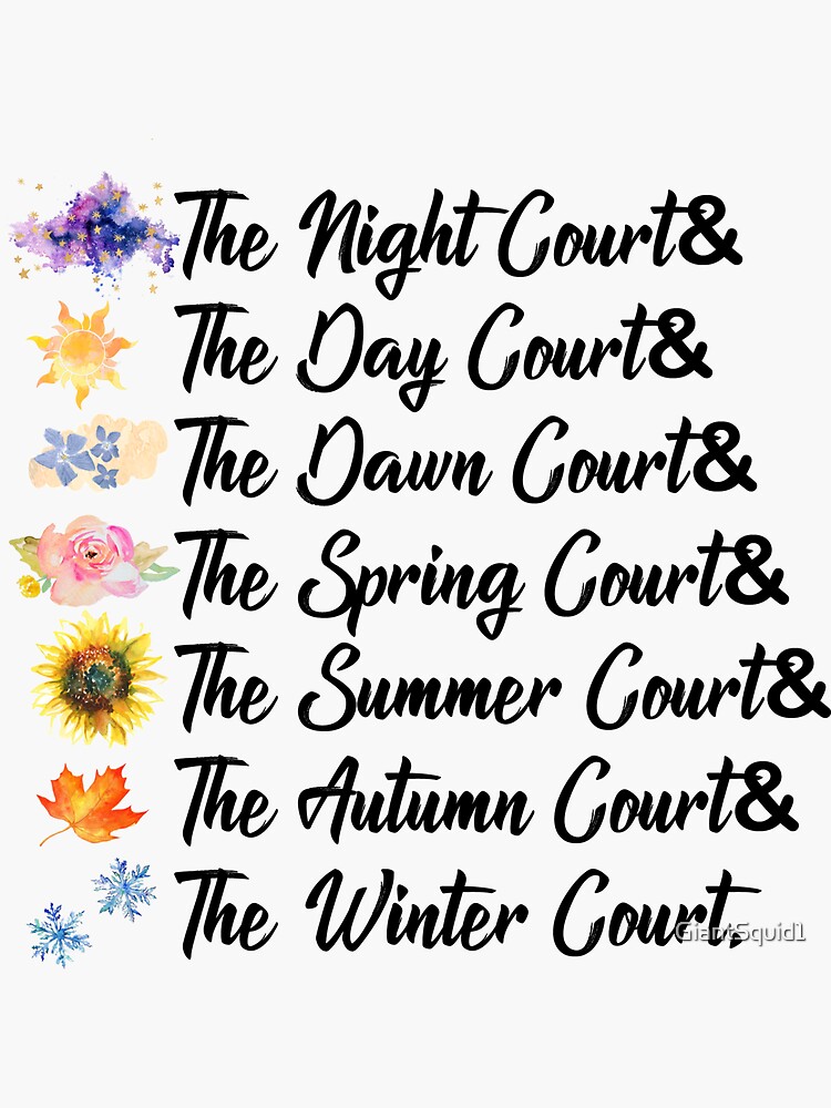 ACOTAR Courts by GiantSquid1
