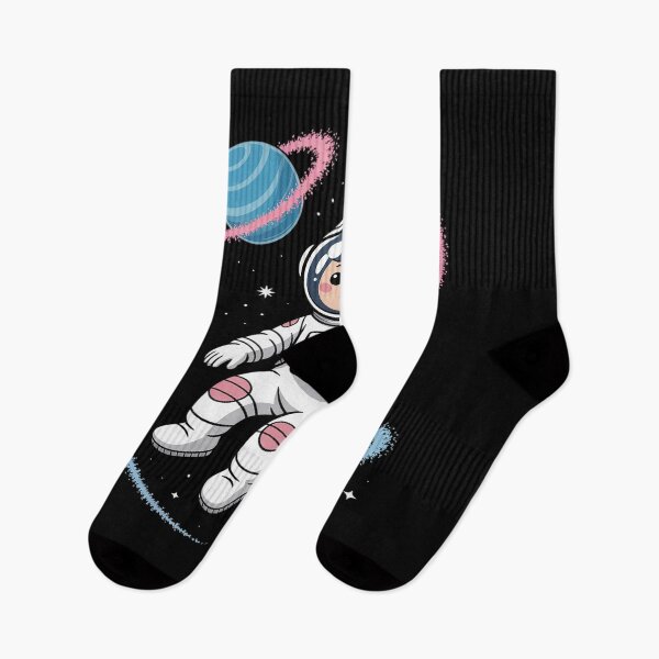 Item preview, i need space cute astronaut floating with stars and planet designed and sold by countntenov.