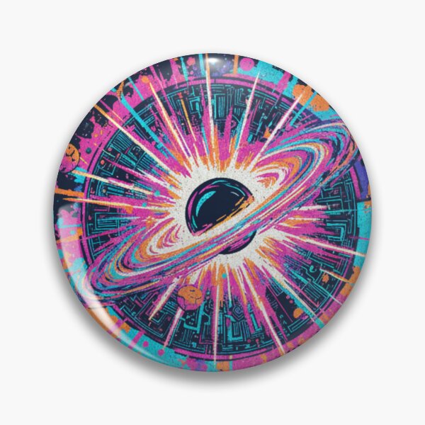 Item preview, Unstable Universe - Distorted Cosmic Reality Graphic designed and sold by Nordic Echo.