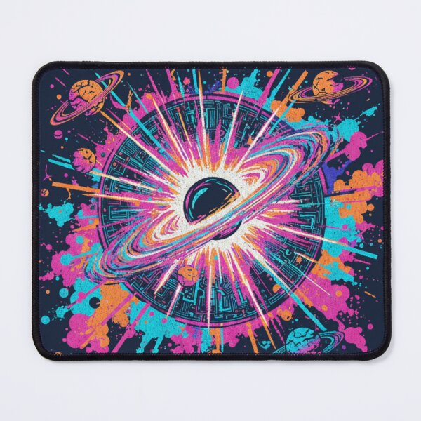 Item preview, Unstable Universe - Distorted Cosmic Reality Graphic designed and sold by Nordic Echo.