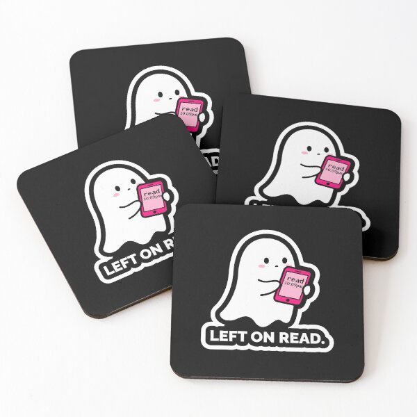 Item preview, Left on Read Funny Ghost Sarcastic Dating Humor designed and sold by Sassy Cult.