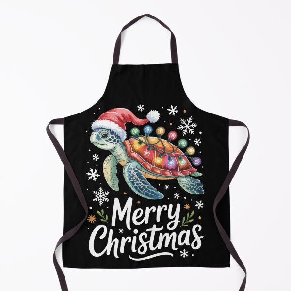 Item preview, Christmas Sea Turtle Santa Hat Lights designed and sold by ThreadAlchemys.