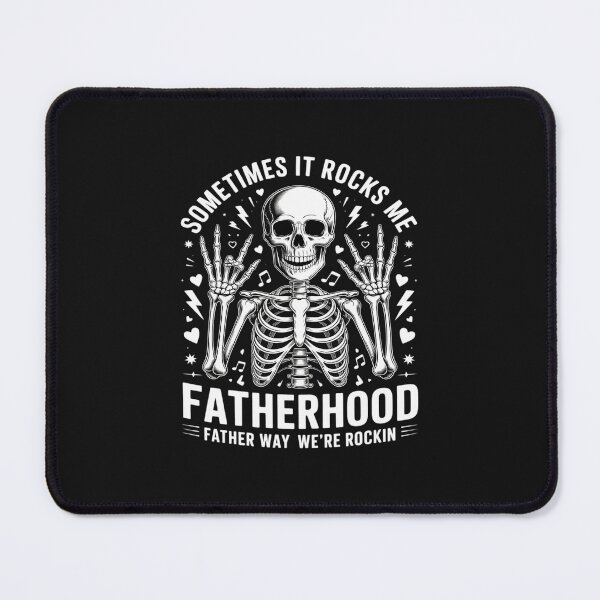 Item preview, Funny Fatherhood Rock Skeleton Dad Life designed and sold by TAYLOROUSDALE.