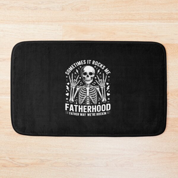 Item preview, Funny Fatherhood Rock Skeleton Dad Life designed and sold by TAYLOROUSDALE.