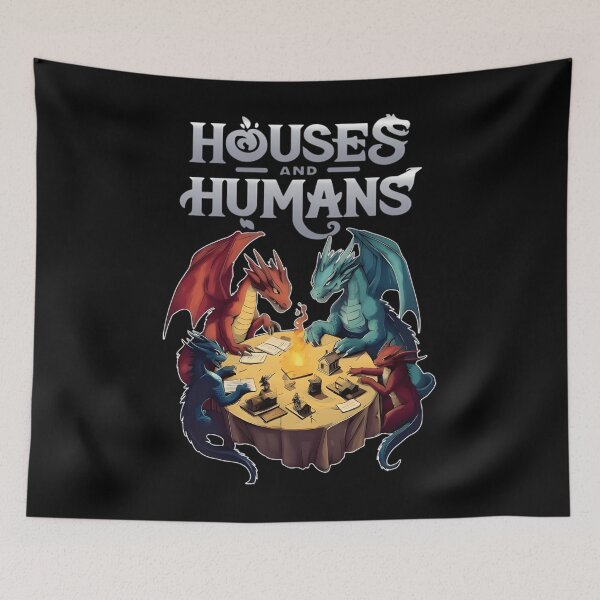 Item preview, Houses And Humans Funny designed and sold by arielfrench240.
