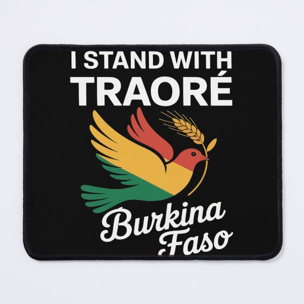Item preview, I Stand With Burkina Faso-Ibrahim Traoré Bird designed and sold by countntenov.