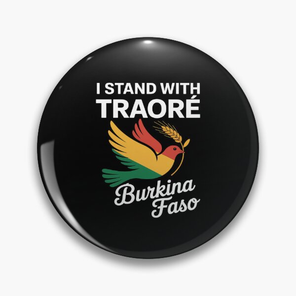 Item preview, I Stand With Burkina Faso-Ibrahim Traoré Bird designed and sold by countntenov.