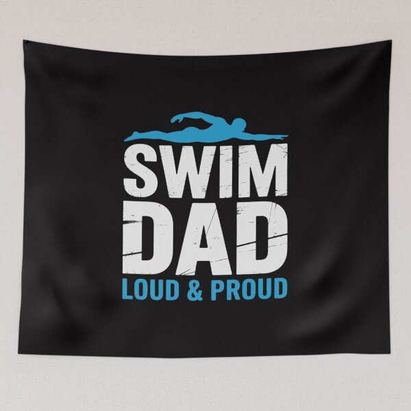 Item preview, Swimming Swimmer Swim Dad designed and sold by jewellmeyers.