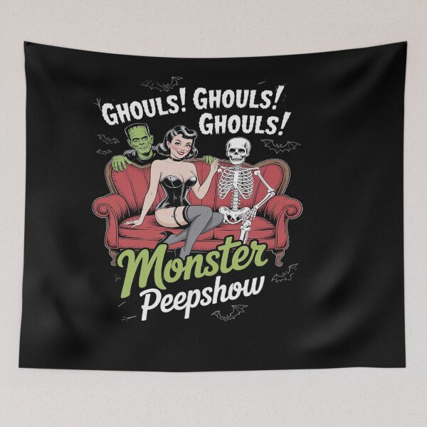 Item preview, Funny Frankenstein Monster Lovers Monster Peepshow Halloween designed and sold by VladimiaPutin.