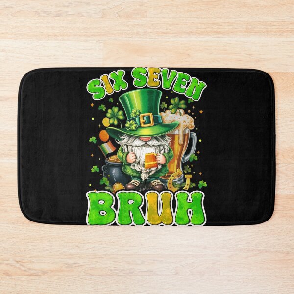 Item preview, Six Seven Meme for St Patricks Day Six Seven Bruh Gnome Graphic designed and sold by PrettyInk.