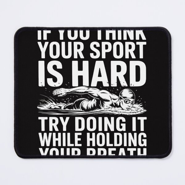 Item preview, Swimming Swimmer Gift Hard Sport Holding Your Breath designed and sold by jewellmeyers.