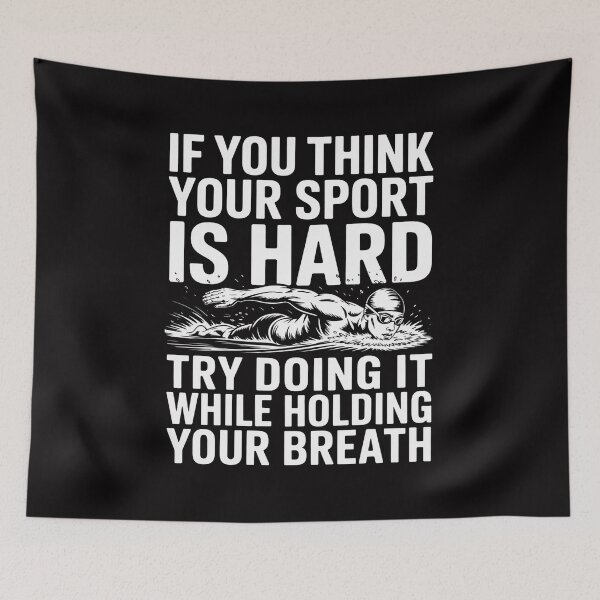 Item preview, Swimming Swimmer Gift Hard Sport Holding Your Breath designed and sold by jewellmeyers.