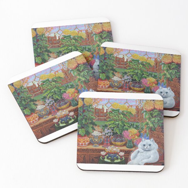 Item preview, Louis Wain- Indoor Cat designed and sold by luvbubble.