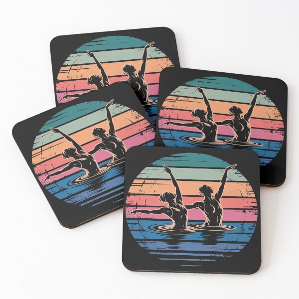 Item preview, Synchron Swim Artistic Girls Synchronized Swimming designed and sold by joedavila.