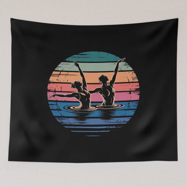 Item preview, Synchron Swim Artistic Girls Synchronized Swimming designed and sold by joedavila.