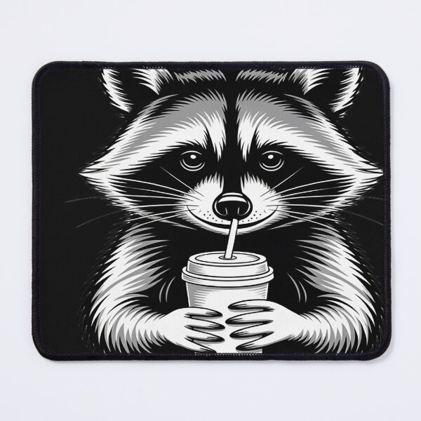 Item preview, Funny I Identify As A Problem Raccoon Trash Humour Men Women designed and sold by VladimiaPutin.
