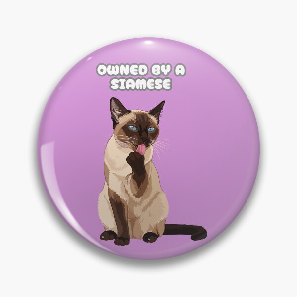 Item preview, Owned by a Siamese - Funny Siamese Cat Owner Shirt designed and sold by janicerafael.