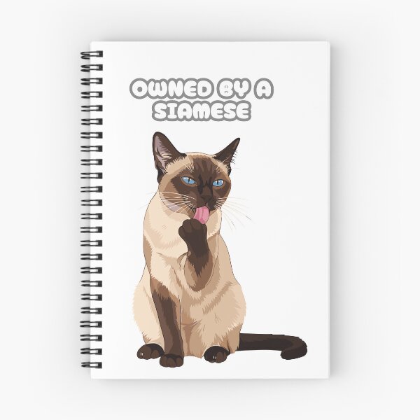 Item preview, Owned by a Siamese - Funny Siamese Cat Owner Shirt designed and sold by janicerafael.