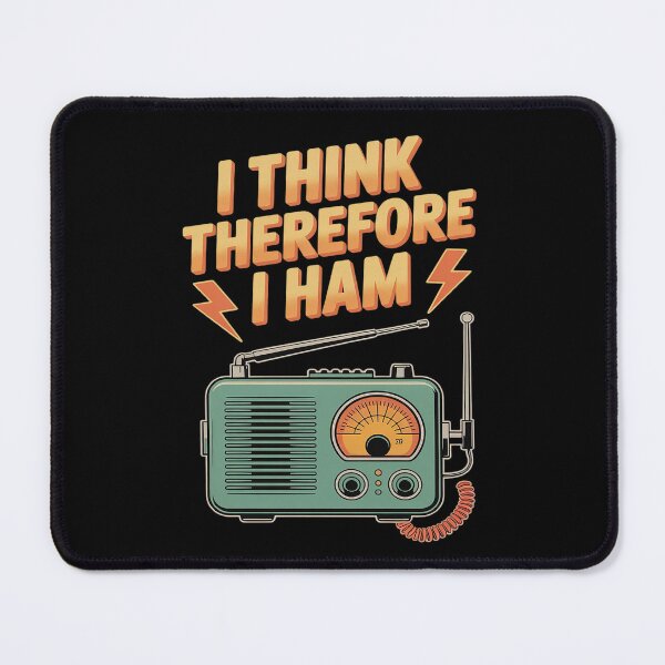 Item preview, I Think Therefore I Ham Amateur Radio Operator Funny designed and sold by Slwankol.