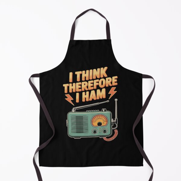 Item preview, I Think Therefore I Ham Amateur Radio Operator Funny designed and sold by Slwankol.
