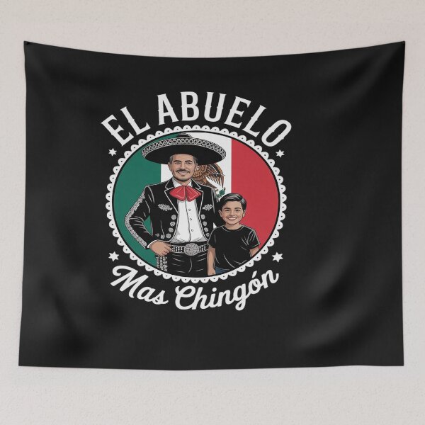 Item preview, Funny Mexican Father's Day El Abuelo mas Chingon Mexican. designed and sold by VladimiaPutin.