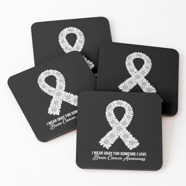 Item preview, Brain Cancer Awareness  cancerawareness designed and sold by catsdothingz.