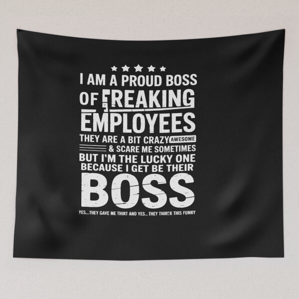 Item preview, Funny Proud Boss Employee Appreciation Office Men Funny Boss designed and sold by VladimiaPutin.