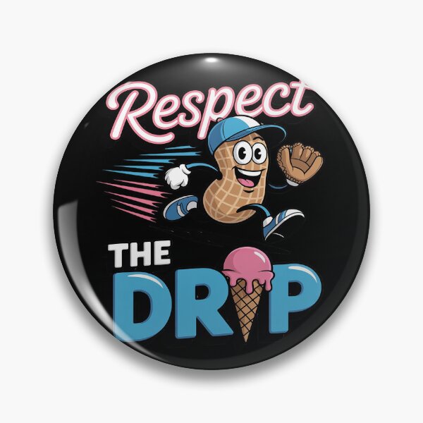 Item preview, Ice Cream Drip Baseball Stuff Fan Gear Respect The Drip Boys designed and sold by Slwankol.