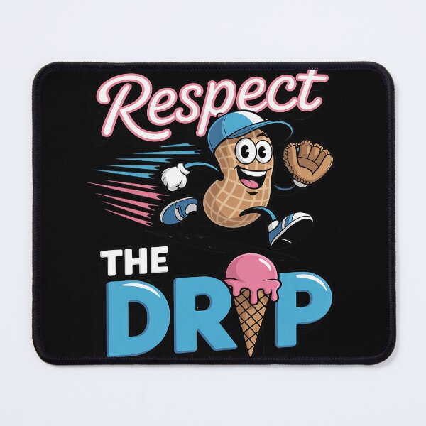 Item preview, Ice Cream Drip Baseball Stuff Fan Gear Respect The Drip Boys designed and sold by Slwankol.