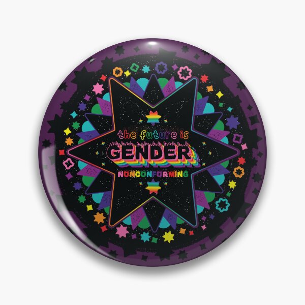 Item preview, The future is Gender Nonconforming [rainbow] designed and sold by deadbeatprince-typography.