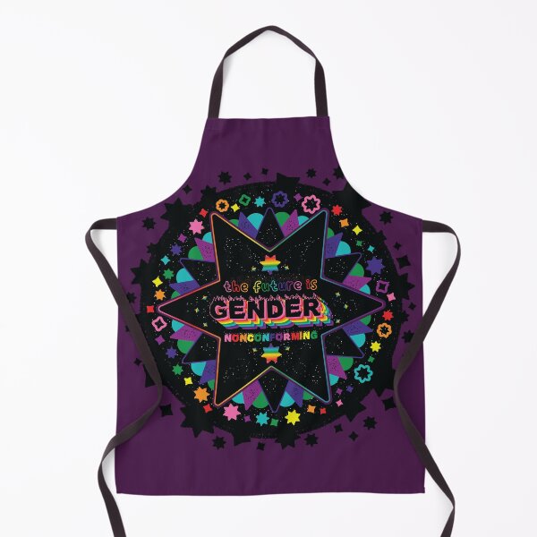 Item preview, The future is Gender Nonconforming [rainbow] designed and sold by deadbeatprince-typography.