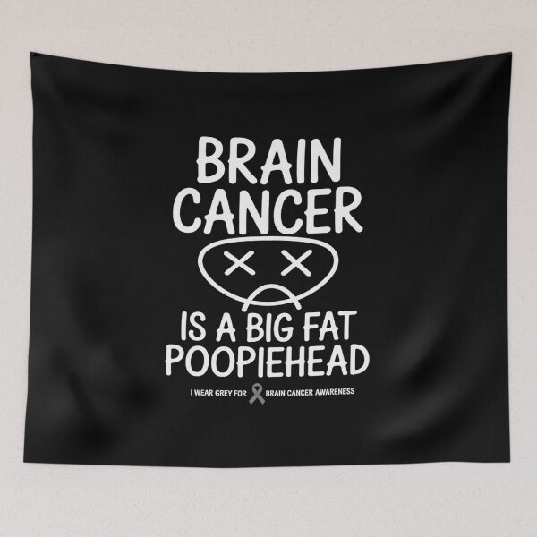 Item preview, BRAIN CANCER AWARENESS Fighters Survivors  designed and sold by catsdothingz.